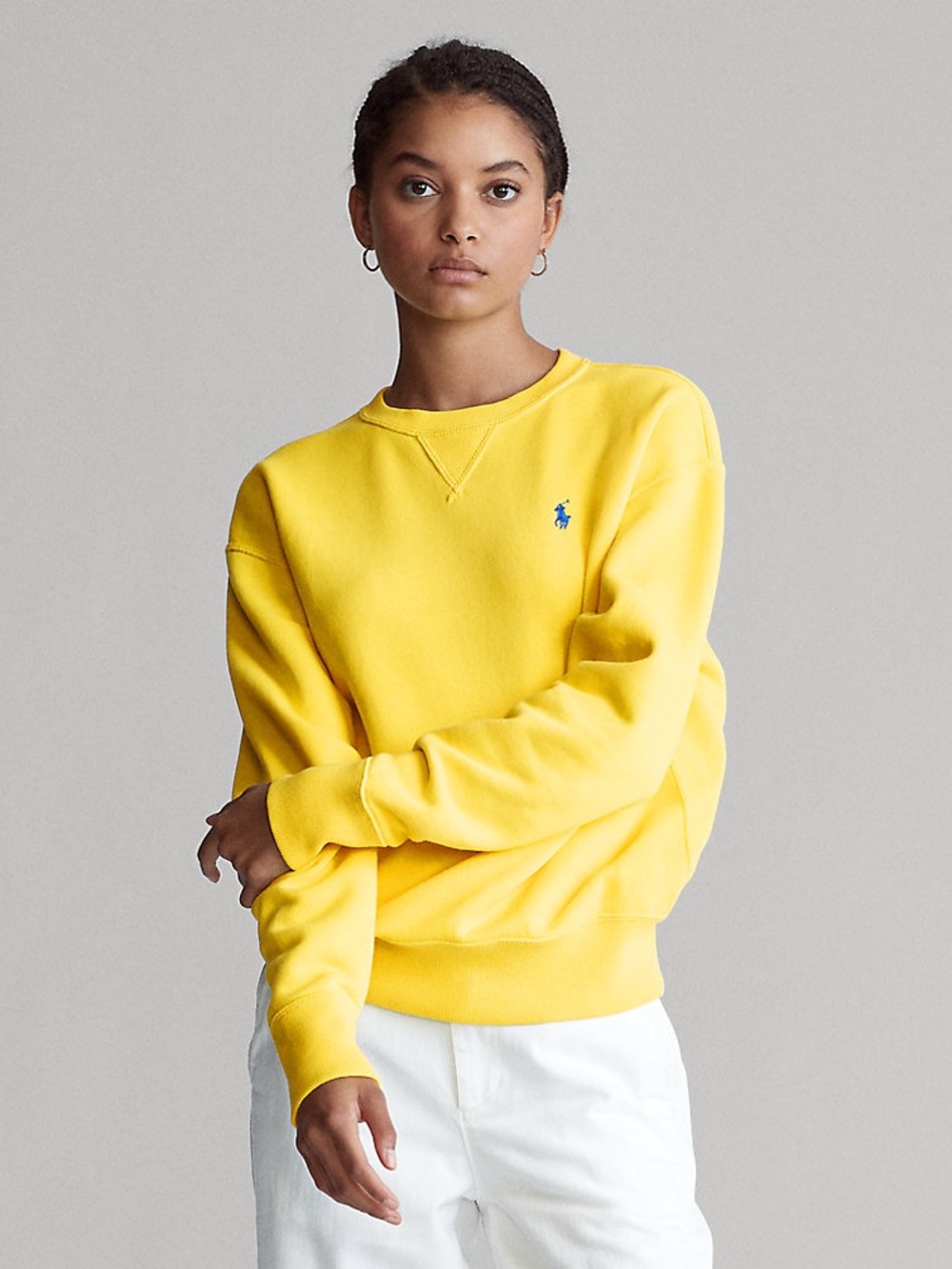 Polo by Ralph Lauren Yellow Crewneck Sweatshirt
